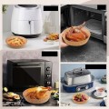 WKŁAD PAPIEROWY DO FRYTKOWNICY BEZTŁUSZCZOWEJ AIR FRYER Okrągły Biały 50szt