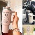 KUBEK TERMICZNY z grawerem DLA DZIEWCZYNY KOLEŻANKI Dzień Kobiet URODZINY      GRAP-038-G-BIG-PINK