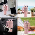 KUBEK TERMICZNY z grawerem DLA DZIEWCZYNY KOLEŻANKI Dzień Kobiet URODZINY      GRAP-038-G-BIG-PINK