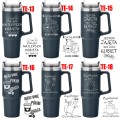 KUBEK TERMICZNY DUŻY śmieszny grawer DZIEŃ KOBIET prezent URODZINY IMIENINY      GRAP-038-G-BIG-BLACK