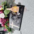 DEKORACJA na grób ZNICZ podstawka na cmentarz LAMPKA LED wieczna latarenka