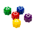KOŚCI DO GRY GONGGI Ciężkie Z FILMU SQUID GAME hacele PUDEŁKO Z BRELOKIEM       UV-141-KOSTKI-BRELOK