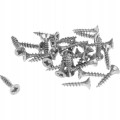 230 SZT WKRĘTY DO DREWNA 2x7 mm SREBRNE MINI WKRĘTY OCYNK