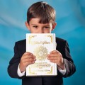 Pamiątka Komunia Chrzest BIBLIA PISMO ŚW nadruk z imieniem OD CHRZESTNEJ