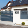 TABLICZKA Z NUMEREM NA DOM TABLICA ADRESOWA Aluminiowa Numer Domu Adresówka UVP-153-SIL-TER-T