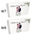 KSIĘGA GOŚCI NA WESELE ŚLUB DREWNIANA PAMIĄTKA ELEGANCKA PERSONALIZOWANA