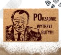 WYCIERACZKA PRZED DRZWI "Wytrzyj Buty POrządnie" TUSK Podeptaj Mnie GRUBA