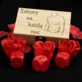 PUDEŁKO DREWNIANE PREZENT NA WALENTYNKI KOSTKI EROTYCZNE GRA DLA PAR