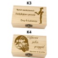 PUDEŁKO DREWNIANE PREZENT NA WALENTYNKI KOSTKI EROTYCZNE GRA DLA PAR