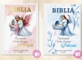 Pamiątka Chrzest BIBLIA PISMO ŚW nadruk z imieniem OD CZRESTNYCH DZIADKÓW          UVP-149-BIBLIA-CHRZ