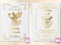 Pamiątka Chrzest BIBLIA PISMO ŚW nadruk z imieniem OD CZRESTNYCH DZIADKÓW          UVP-149-BIBLIA-CHRZ