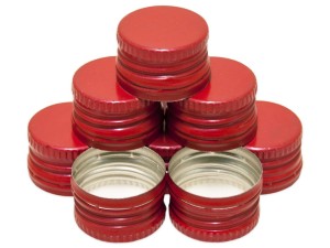 10 SZT ZAKRĘTKA ZAKRĘTKI DO BUTELEK DO WÓDKI RED