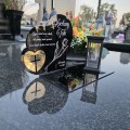 ZNICZ SOLARNY z Grawerem Wieczna Lampka Latarenka LED STATUETKA dla taty