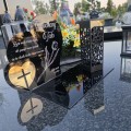 ZNICZ SOLARNY z Grawerem Wieczna Lampka Latarenka LED STATUETKA dla taty