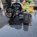 ZNICZ SOLARNY z Grawerem Wieczna Lampka Latarenka LED STATUETKA dla taty