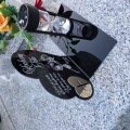 ZNICZ SOLARNY z Grawerem Wieczna Lampka Latarenka LED STATUETKA dla taty