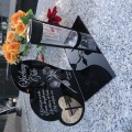ZNICZ SOLARNY z Grawerem Wieczna Lampka Latarenka LED STATUETKA dla taty