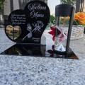 ZNICZ SOLARNY z Grawerem Wieczna Lampka Latarenka LED STATUETKA dla mamy