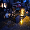 ZNICZ SOLARNY z Grawerem Wieczna Lampka Latarenka LED STATUETKA dla mamy