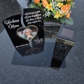WIECZNY ZNICZ SOLARNY LED Ze Zdjęciem Cmentarz dla Mamy Taty Babci Dziadka