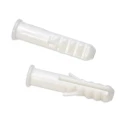 12x60mm KOŁKI UNIWERSALNE NYLONOWE ROZPOROWY BIAŁE 13szt