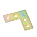 50x50x15mm KĄTOWNIK MEBLOWY MONTAŻOWY PŁASKI + WKRĘTY 4szt
