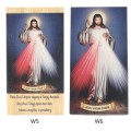 ELEGANCKI ZESTAW KOLĘDOWY Z IKONĄ Krzyż z Jezusem Jasny Brąz Świecznikx2