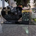 SOLARNY ZNICZ Led Statuetka NA CMENTARZ GRÓB DUŻA Lampka Led z Grawerem