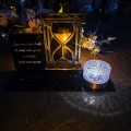 SOLARNY ZNICZ Led Statuetka NA CMENTARZ GRÓB DUŻA Lampka Led z Grawerem