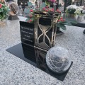 SOLARNY ZNICZ Led Statuetka NA CMENTARZ GRÓB DUŻA Lampka Led z Grawerem