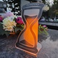 DEKORACJA na grób ZNICZ podstawka na cmentarz LAMPKA LED wieczna latarenka