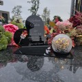 WIECZNY ZNICZ SOLARNY Statuetka dla BABCI  na Grób Wszystkich Świętych LED
