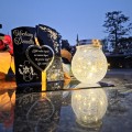 WIECZNY ZNICZ SOLARNY Statuetka dla DZIADKA na Grób Wszystkich Świętych LED