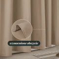 ZASŁONA PRYSZNICOWA 240X200 DO WANNY Kabiny Zasłonka Pod Prysznic Capuccino