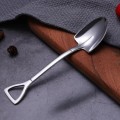 ŁYŻKA ŁYŻECZKA DESEROWA Srebrna Łopatka Łopata Do Deserów Arbuza Kawy 15cm