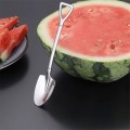 ŁYŻKA ŁYŻECZKA DESEROWA Srebrna Łopatka Łopata Do Deserów Arbuza Kawy 15cm