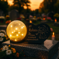 ZNICZ SOLARNY LED dla Psa/Kota statuetka serce  grawer IMIĘ  lampka 3D