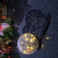 ZNICZ SOLARNY LED dla Psa/Kota statuetka serce  grawer IMIĘ  lampka 3D