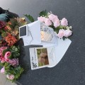 WIECZNY ZNICZ SOLARNY LED Ze Zdjęciem Cmentarz dla Mamy Taty Babci Dziadka