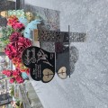Znicz solarny  LED STATUETKA NA CMENTARZ GRÓB DUŻA wieczna lampka nagrobna