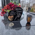 Znicz solarny  LED STATUETKA NA CMENTARZ GRÓB DUŻA wieczna lampka nagrobna