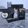 Znicz Kochany Dziadek LED Statuetka Pamięci Duży Lampion Grób DZIEŃ DZIADKA
