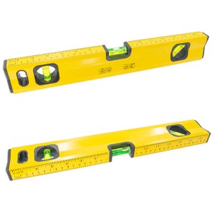 POZIOMICA 40CM 400MM ALUMINIOWA Z MAGNESEM WYMIARAMI 3 LIBELKI