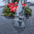 ZNICZ LED efekt płomienia LAMPION na GRÓB cmentarz WIELKANOC BAZIE