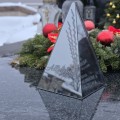 ZNICZ LED efekt płomienia LAMPION na GRÓB cmentarz WIELKANOC BAZIE