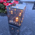ZNICZ LED efekt płomienia LAMPION na GRÓB cmentarz WIELKANOC BAZIE