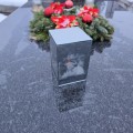 ZNICZ LED efekt płomienia LAMPION na GRÓB cmentarz WIELKANOC BARANEK
