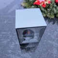 ZNICZ LED efekt płomienia LAMPION na GRÓB cmentarz WIELKANOC BARANEK