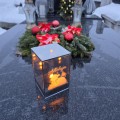 ZNICZ LED efekt płomienia LAMPION na GRÓB cmentarz WIELKANOC BARANEK