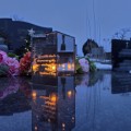 ZNICZ LED LAMPION NA GRÓB efekt nieskończonego ognia CYTAT róże PREMIUM